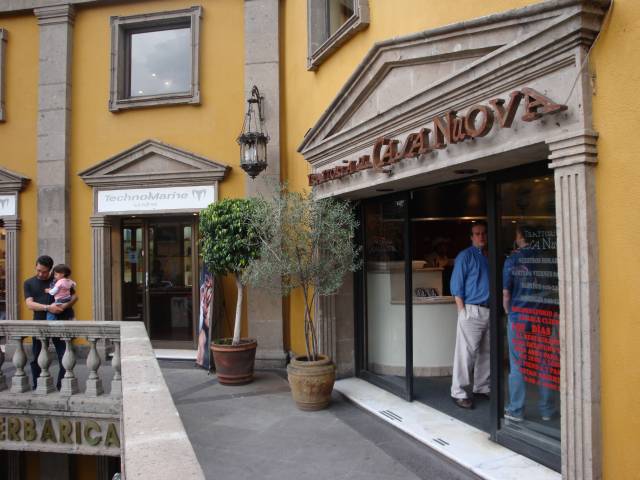 Italian Restaurant Entrance